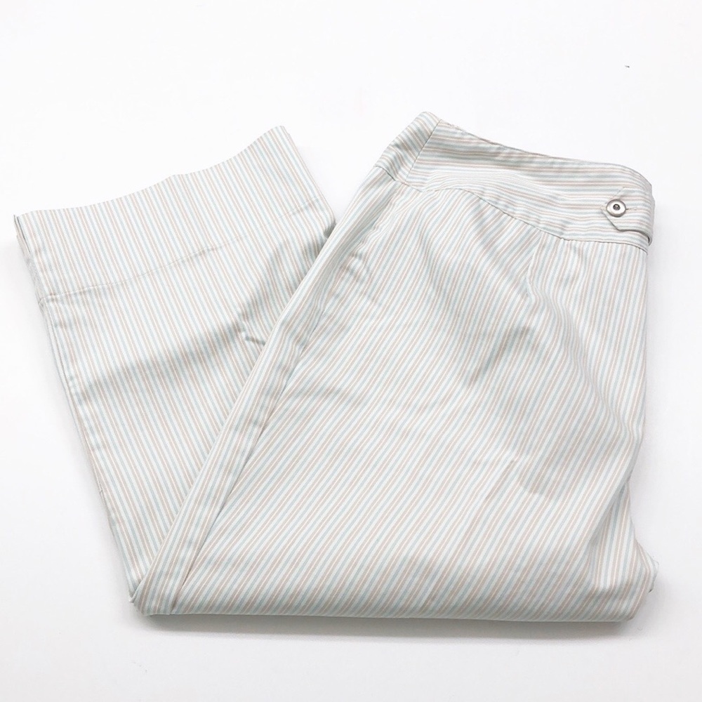 Hillard & Hanson pinstripe cropped pants